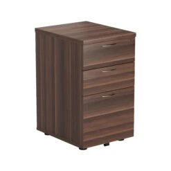 Wooden 3 Drawer Under Desk Pedestal -Office Supermarket Store wooden 3 drawer under desk pedestal pedestals tc group walnut 740614