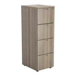 Wooden 4 Drawer Filing Cabinet - Walnut 11 Wooden 4 Drawer Filing Cabinet - Walnut -Office Supermarket Store wooden 4 drawer filing cabinet walnut filing tc group grey oak 516997