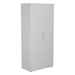 Wooden Office Cupboard 1800mm High -Office Supermarket Store wooden office cupboard 1800mm high cupboards tc group white 806103