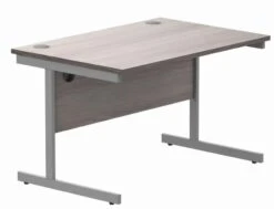 Workwise Office Desk Single Leg -Office Supermarket Store workwise office desk single leg desks tc group alaskan grey oak silver 1200mm x 800mm 203783