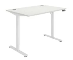 Workwise Sit Stand Desk -Office Supermarket Store workwise sit stand desk desks tc group white white 1400mm x 800mm 914489