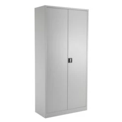 Workwise Steel Double Door Cupboard 1950mm High -Office Supermarket Store workwise steel double door cupboard 1950mm high storage tc group 778373
