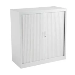 Workwise Steel Open Tambour 1050mm High 5 Workwise Steel Open Tambour 1050mm High -Office Supermarket Store workwise steel open tambour 1050mm high storage tc group white 421539