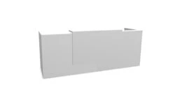 Z2 Medium Straight Reception Desk 26 Z2 Medium Straight Reception Desk -Office Supermarket Store z2 medium straight reception desk reception desk quadrifoglio 2050mm white white 892340