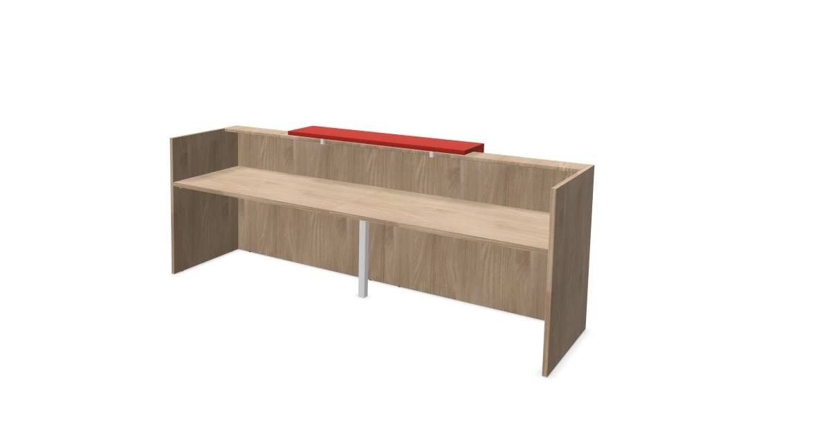 Z2 Medium Straight Reception Desk 4 Z2 Medium Straight Reception Desk - Image 4