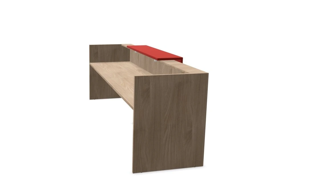 Z2 Medium Straight Reception Desk 5 Z2 Medium Straight Reception Desk - Image 5