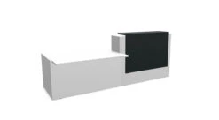 Z2 Straight Reception Desk With DDA -Office Supermarket Store z2 straight reception desk with dda reception desk quadrifoglio 438464